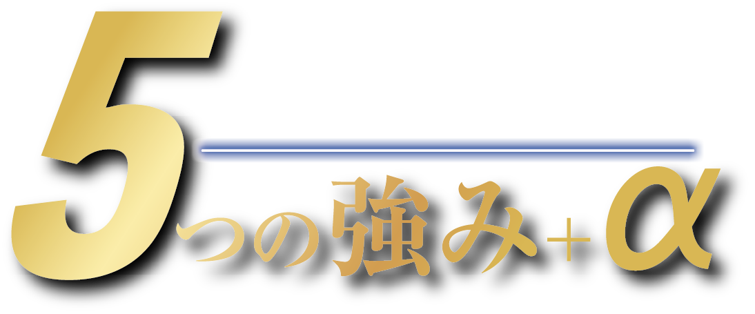 5つの強み+α